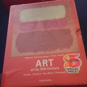 Taschen Art of the 20th Century Book - Red and Pink Cover